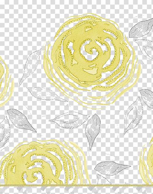 Floral design Watercolor painting Yellow , Yellow rose transparent background PNG clipart