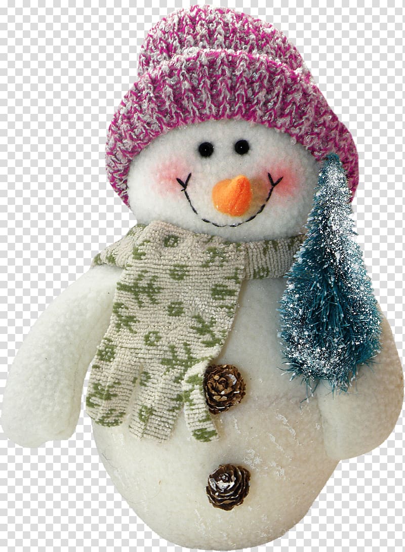 Snowman Scarf Hat, Pretty Snowman transparent background PNG clipart
