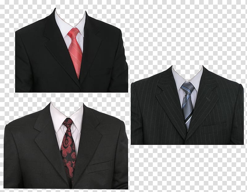 Suit Necktie Tuxedo, Business bust transparent background PNG clipart