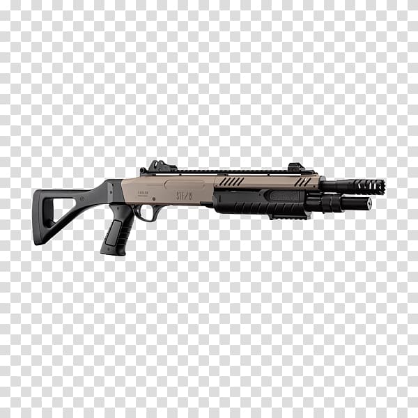 Fabarm SDASS Tactical Airsoft Guns Shotgun Heckler & Koch FABARM FP6 Pump action, others transparent background PNG clipart