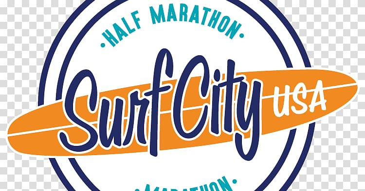 Huntington Beach Surf City, USA Half marathon Running, marathon race transparent background PNG clipart