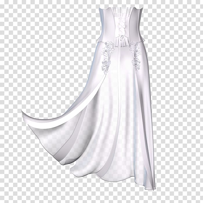 Wedding dress T-shirt Cocktail dress Satin, esculturas de hielo para bodas transparent background PNG clipart