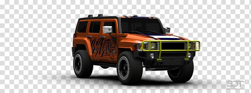 Tire Hummer H3T Sport utility vehicle Car Jeep, car transparent background PNG clipart