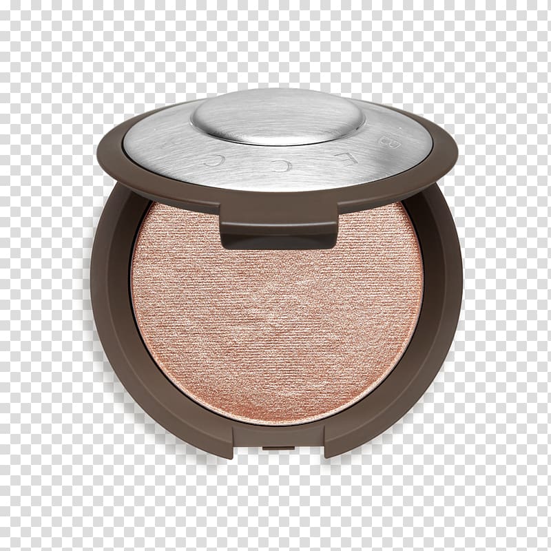 BECCA Shimmering Skin Perfector Pressed Highlighter Mini Cosmetics, gold shimmer transparent background PNG clipart