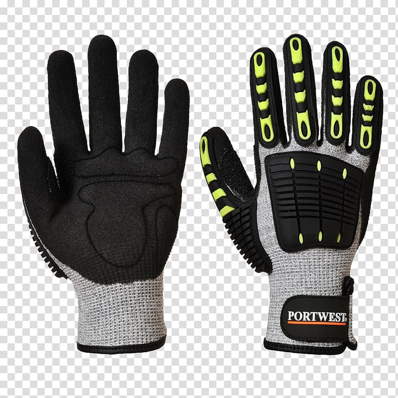 Cut-resistant gloves Portwest Nitrile Personal protective equipment, glove transparent background PNG clipart