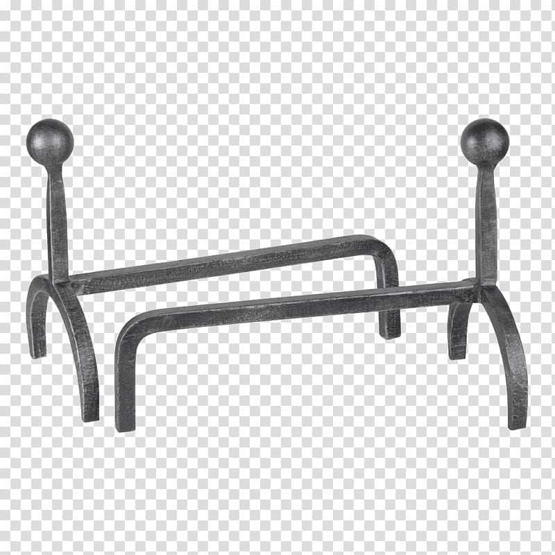Andiron Wrought iron Fireplace Furniture, iron transparent background PNG clipart