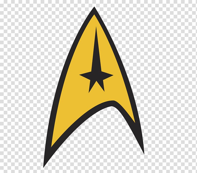 James T. Kirk Star Trek Starfleet United Federation of Planets Starship Enterprise, Arwa Star Logo transparent background PNG clipart