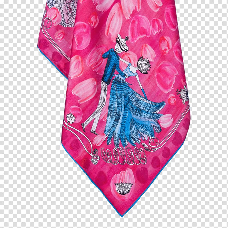 Silk Scarf Take This Waltz Sadness Pink, others transparent background PNG clipart