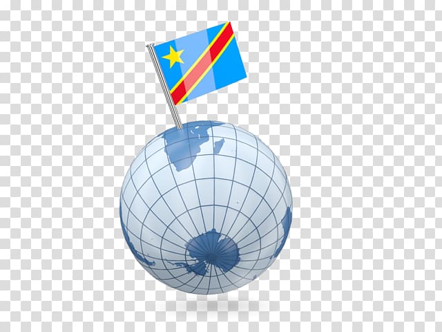 Globe Flag of Equatorial Guinea, globe transparent background PNG clipart