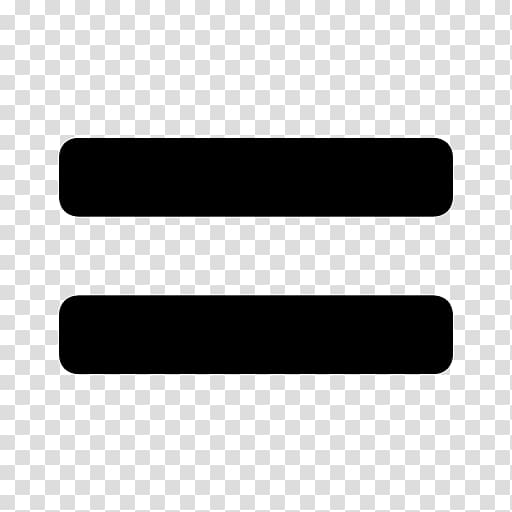Equals sign Equality Mathematics Symbol , Mathematics transparent background PNG clipart