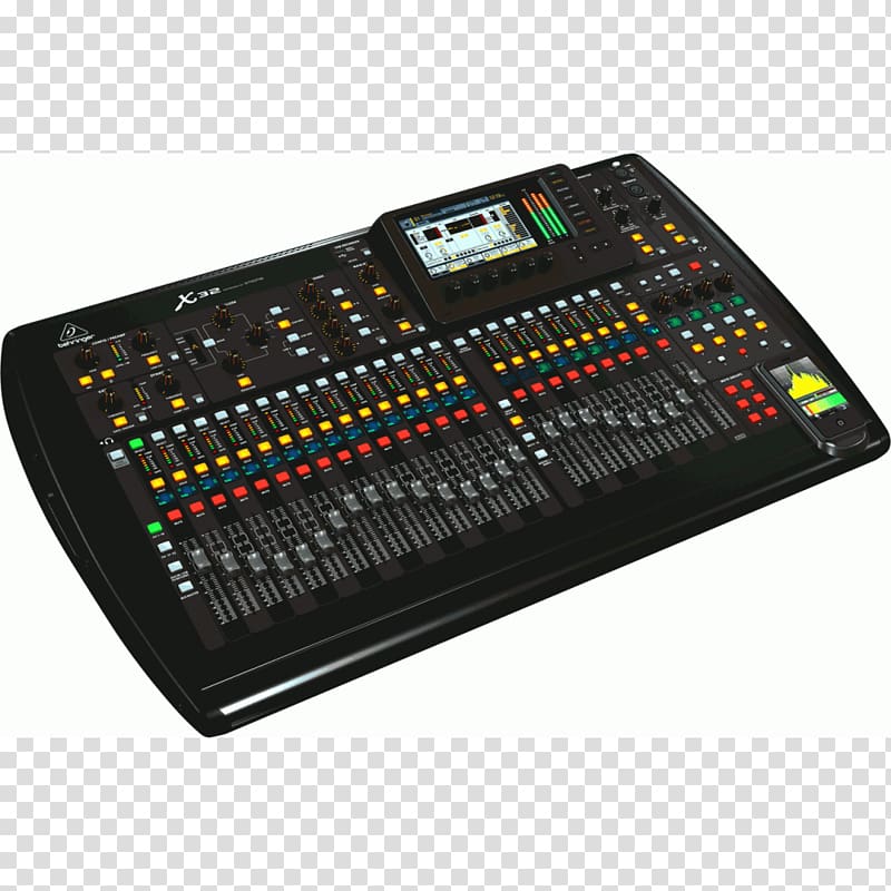 Digital mixing console Audio Mixers Behringer Audio engineer Audio mixing, others transparent background PNG clipart