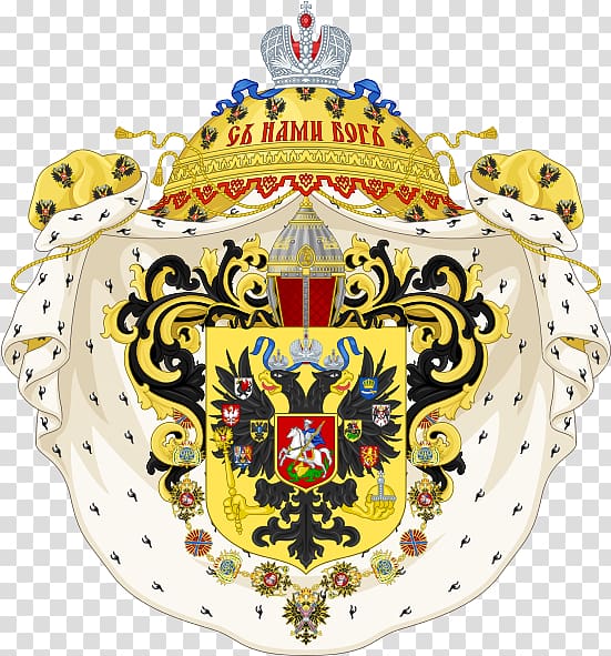 Russian Empire Coat of arms of Poland Partitions of Poland Congress Poland, eagle transparent background PNG clipart