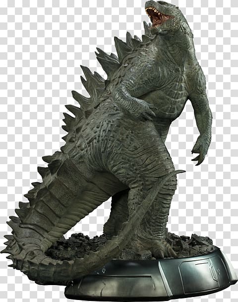Godzilla Statue Sideshow Collectibles Maquette Sculpture, Sideshow Collectibles transparent background PNG clipart