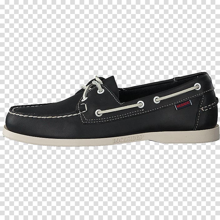 Slip-on shoe Sebago Boat shoe Leather, black leather shoes transparent background PNG clipart