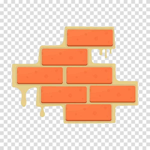 Brick Drawing Wall Illustration, The dirt on the brick transparent background PNG clipart