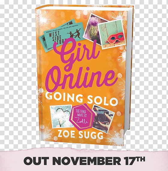 Girl Online: Going Solo Girl Online: On Tour Amazon.com, book transparent background PNG clipart
