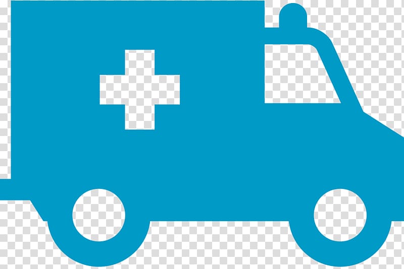 Ambulance Computer Icons Certified first responder , Blue Ambulance Icon transparent background PNG clipart
