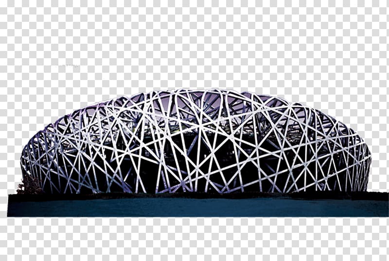 Beijing National Stadium Architecture, Bird\'s Nest transparent background PNG clipart