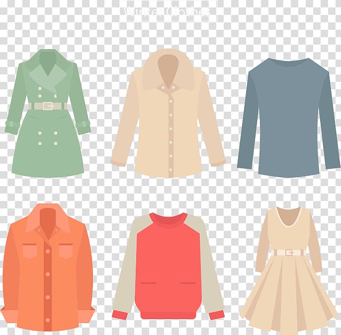 Clothing Winter Windbreaker Designer, Fall and winter warm clothing transparent background PNG clipart
