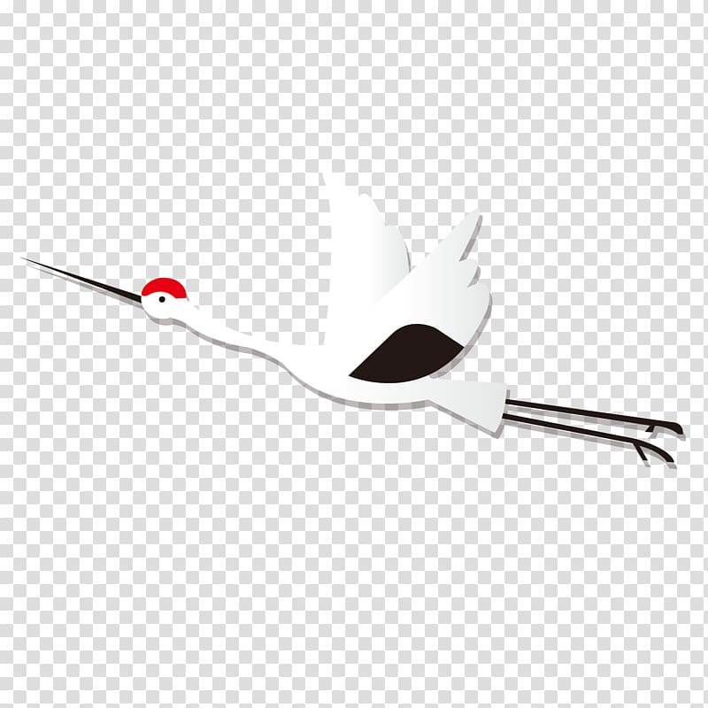 Crane, Flying Crane transparent background PNG clipart
