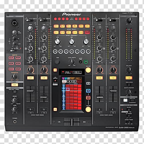 CDJ-2000 CDJ-900 DJM DJ mixer, Dj Booth transparent background PNG clipart