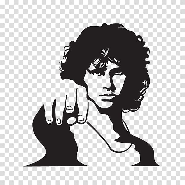 The Doors Drawing , Jim morrison transparent background PNG clipart