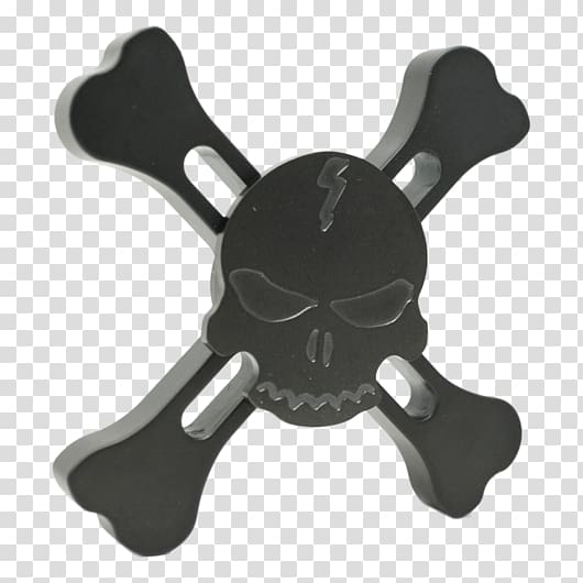 Skull Fidget Spinner Fidgeting Stainless steel Gyroscope, fidget spinner transparent background PNG clipart