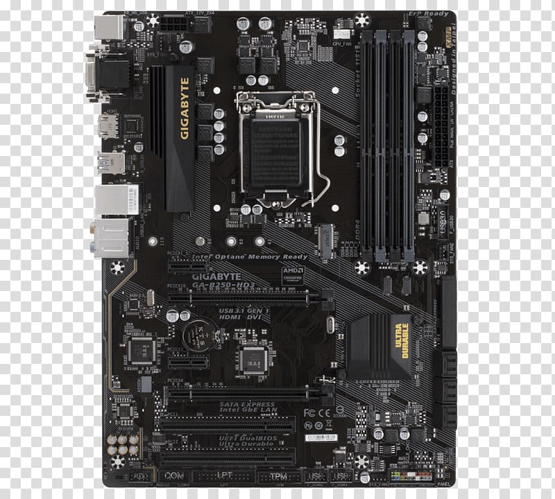 Intel Motherboard LGA 1151 DDR4 SDRAM ATX, 4/1 4/2 ratchadamri rd transparent background PNG clipart