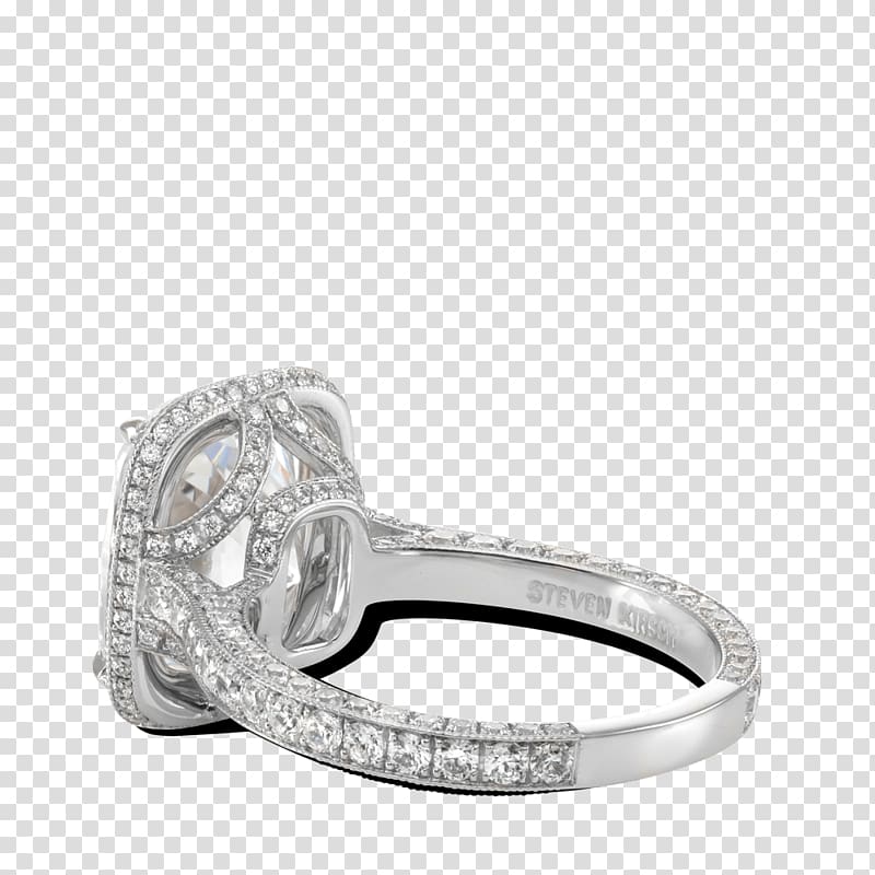 Engagement ring Steven Kirsch Inc Gold Wedding ring, platinum ring transparent background PNG clipart