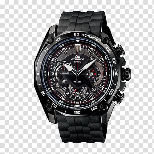 Casio Edifice Watch Shop Chronograph, Casio watches metal series EF transparent background PNG clipart