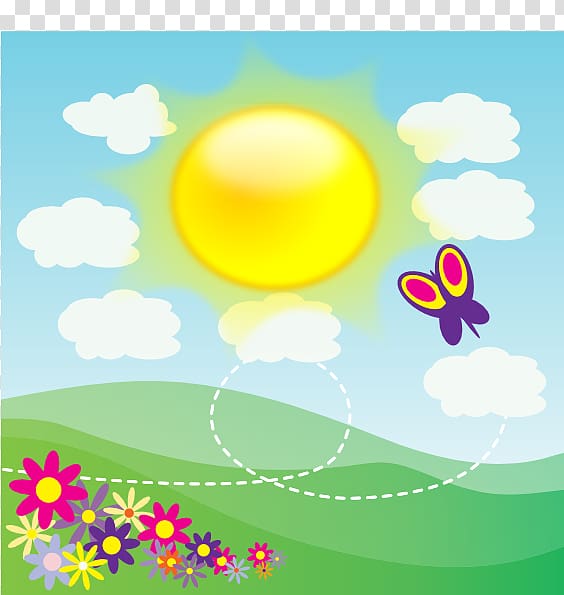 Nature , Sunshine Cartoon transparent background PNG clipart