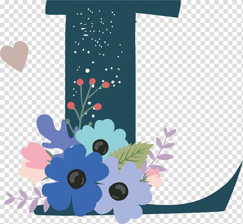 blue, green, and purple flowers , Wedding celebration elements transparent background PNG clipart