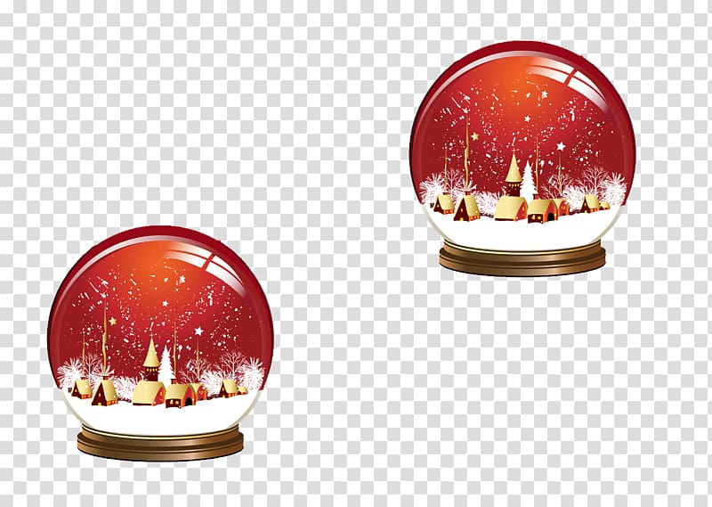 Crystal ball Koleden San Christmas Gift, Crystal Ball transparent background PNG clipart