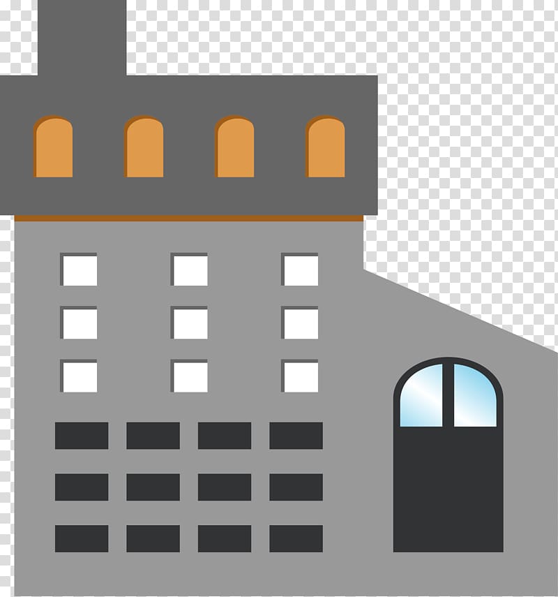 Building Architecture, Cartoon style warehouse Icon transparent background PNG clipart
