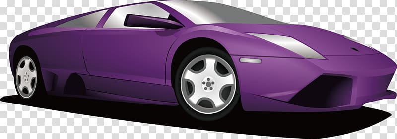 purple lamborghini transparent background PNG clipart