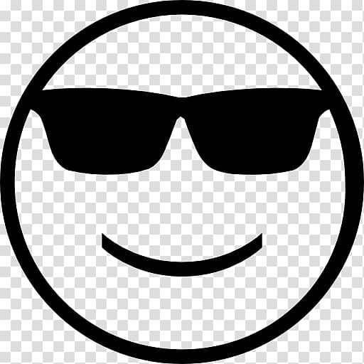 Smiley Sunglasses Smirk Emoticon Computer Icons, sunglasses emoji transparent background PNG clipart