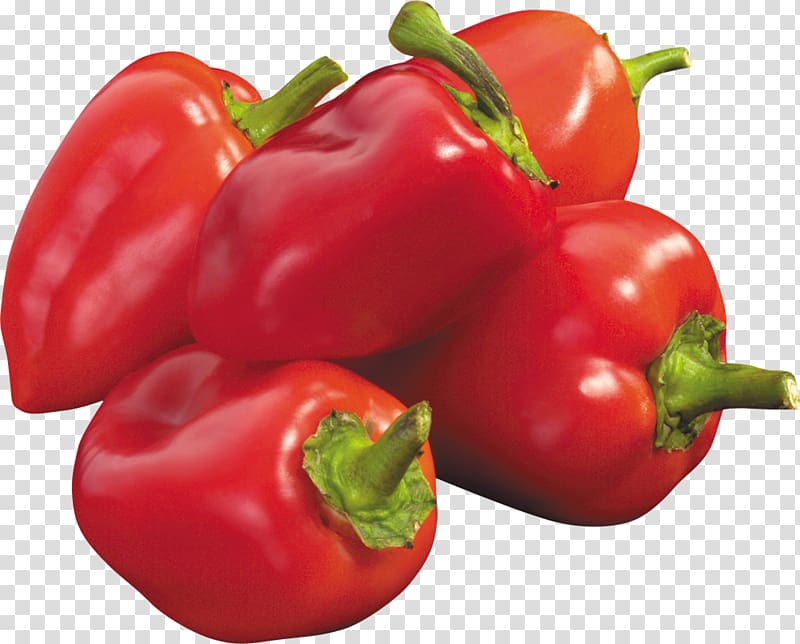 Bell pepper Chili pepper Piquillo pepper Vegetable, chili transparent background PNG clipart