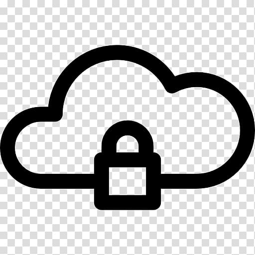Padlock Line , cloud security transparent background PNG clipart