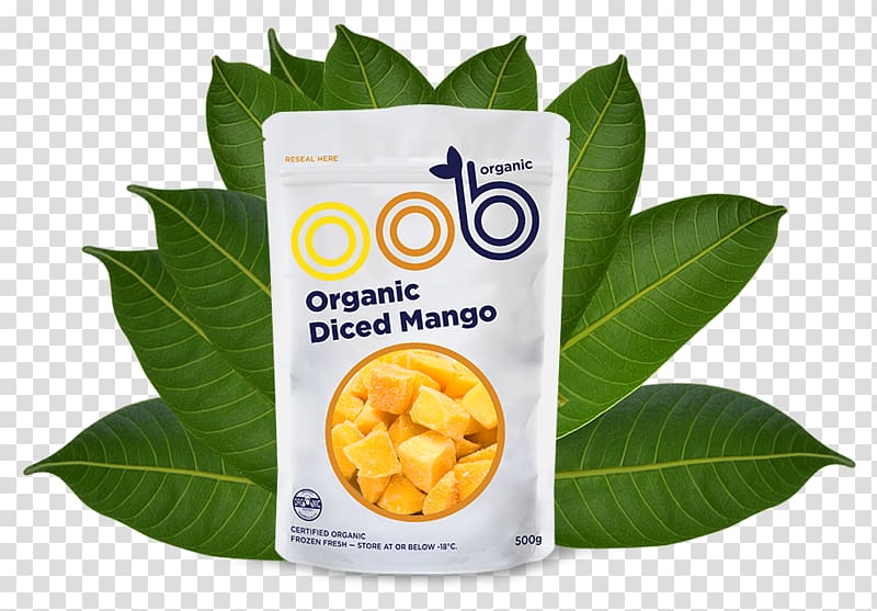 Organic food Fruit Mango Recipe, mango leaves transparent background PNG clipart