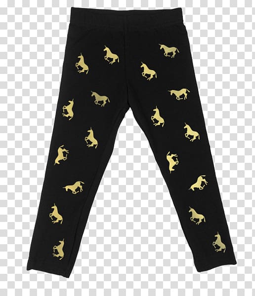 Leggings Pants Public Relations, Unicorn gold transparent background PNG clipart