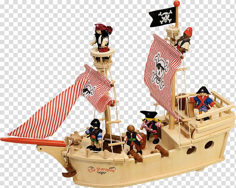 pirate ship rocking horse