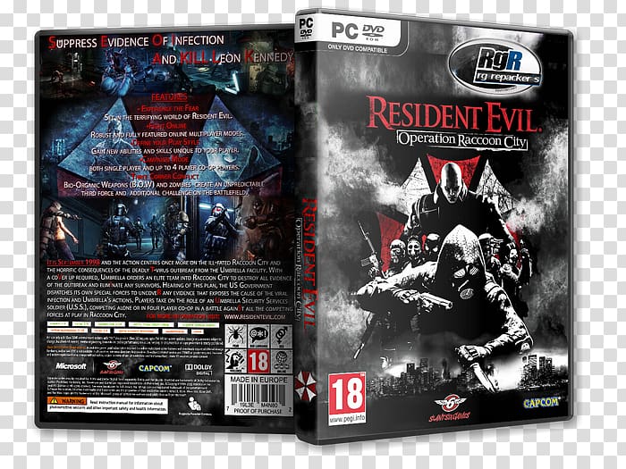 Resident Evil: Operation Raccoon City Xbox 360 PlayStation Alan Wake, Playstation transparent background PNG clipart