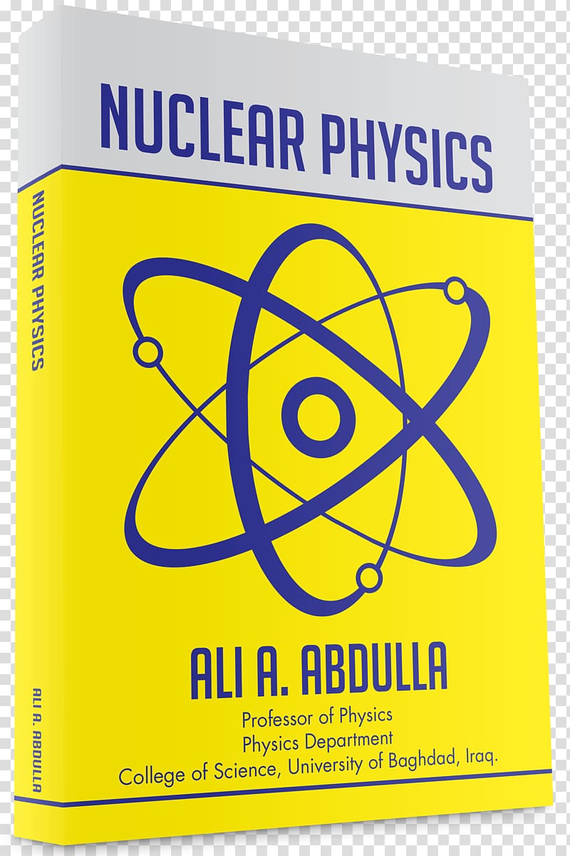 Nuclear physics Nuclear power Textbook, physics book cover transparent background PNG clipart