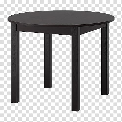 Table Bjursnxe4s IKEA Dining room Furniture, Black legs Nordic Desk transparent background PNG clipart