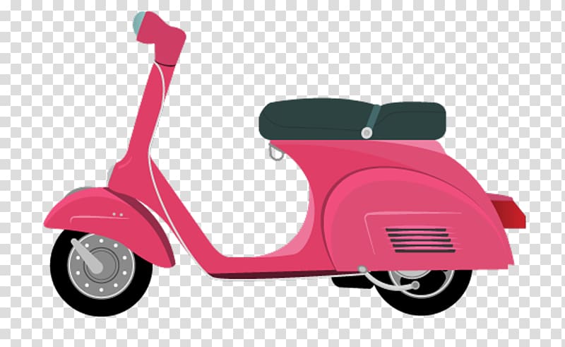 Vespa GTS Scooter Piaggio Vespa Sprint, scooter transparent background PNG clipart