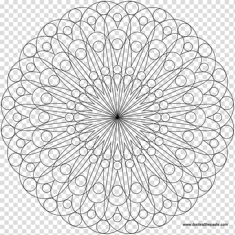 More Mindful Mandalas Coloring book, others transparent background PNG clipart