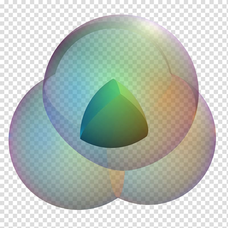 Reuleaux tetrahedron Reuleaux triangle Sphere Intersection, sphere transparent background PNG clipart