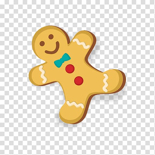The Gingerbread Man Ginger snap, cookie transparent background PNG clipart