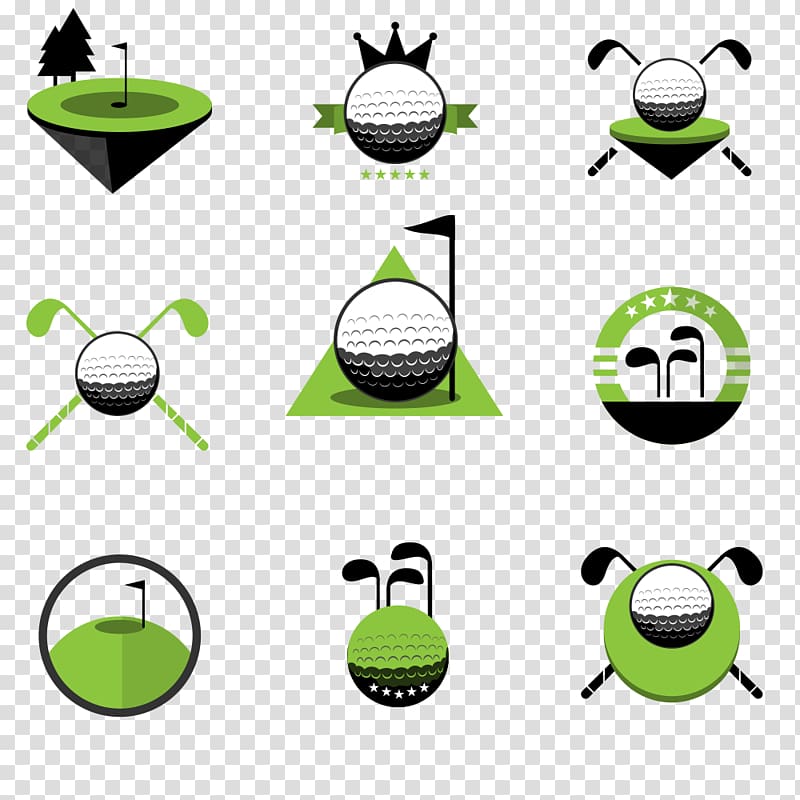 Golf club Euclidean Logo, Golf transparent background PNG clipart