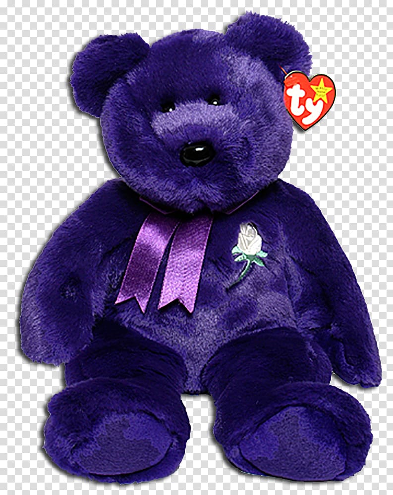 Bear Beanie Babies Ty Inc. Beanie Buddy, bear transparent background PNG clipart